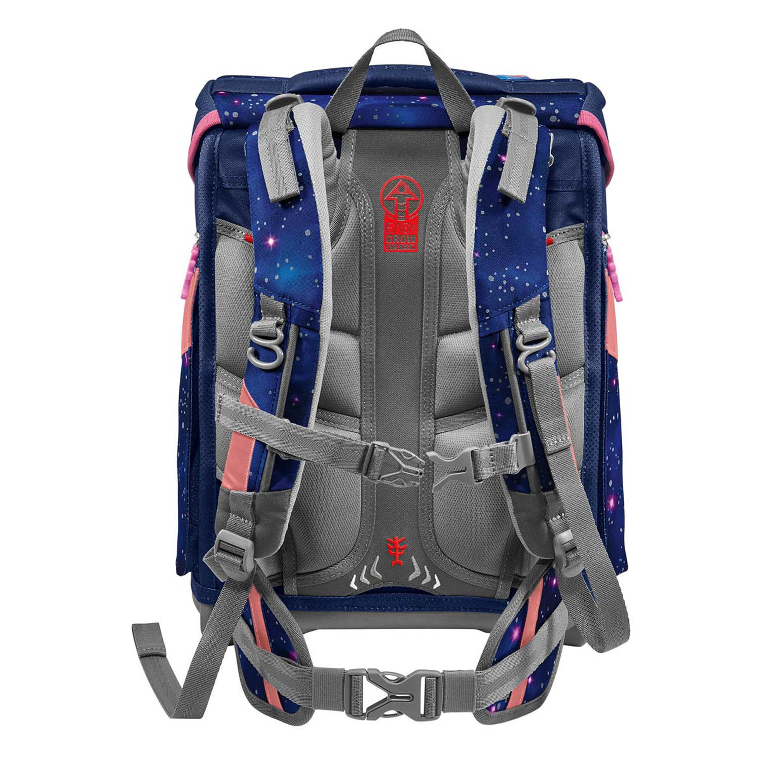 Step by Step SPACE REFLECT Schulranzen-Set, 5-teilig Star Seahorse Zoe