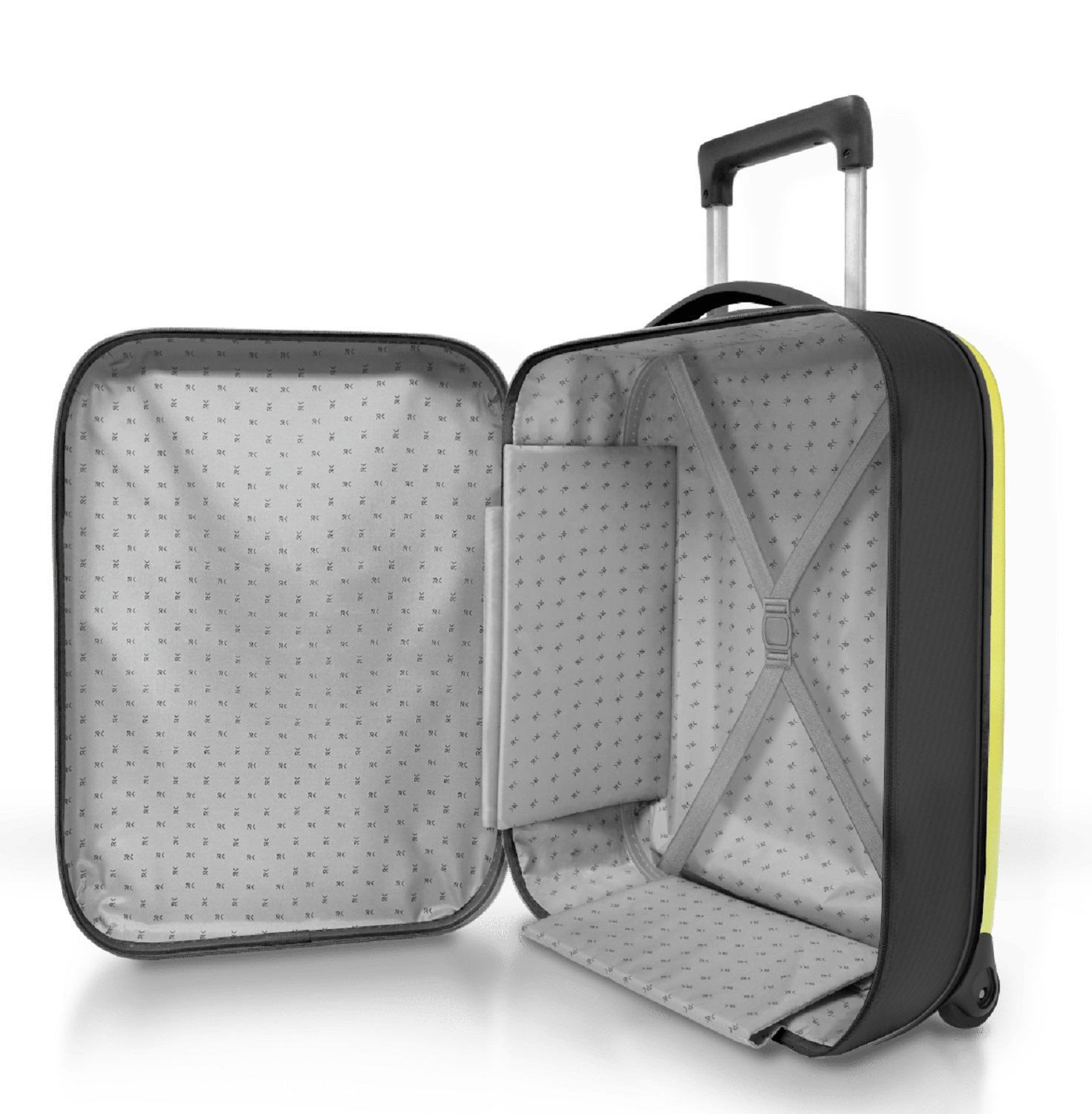 Rollink Flex Vega II 26" Medium Check-In Suitcase Yellow Iris