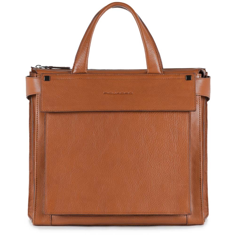 Piquadro Kolyma Damentasche mit iPad®Air/Pro 9,7-Fach cuoio tabacco Piquadro Kolyma Damentasche mit iPad®Air/Pro 9,7-Fach cuoio tabacco