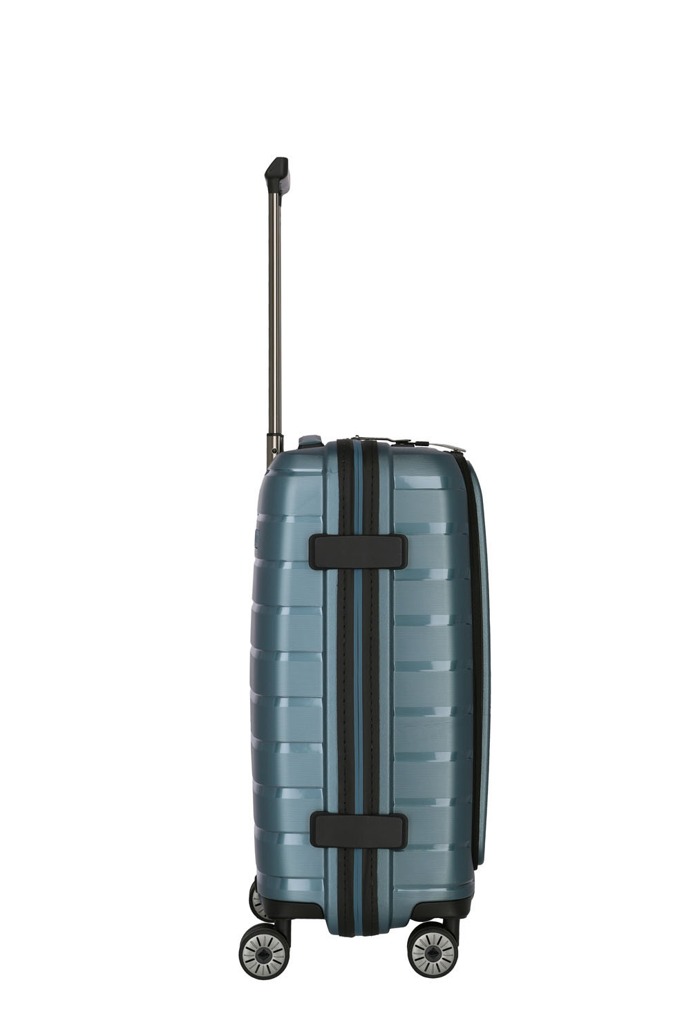 Travelite Air Base Trolley S, 4 Rollen mit Vortasche Eisblau Travelite Air Base Trolley S, 4 Rollen mit Vortasche Eisblau