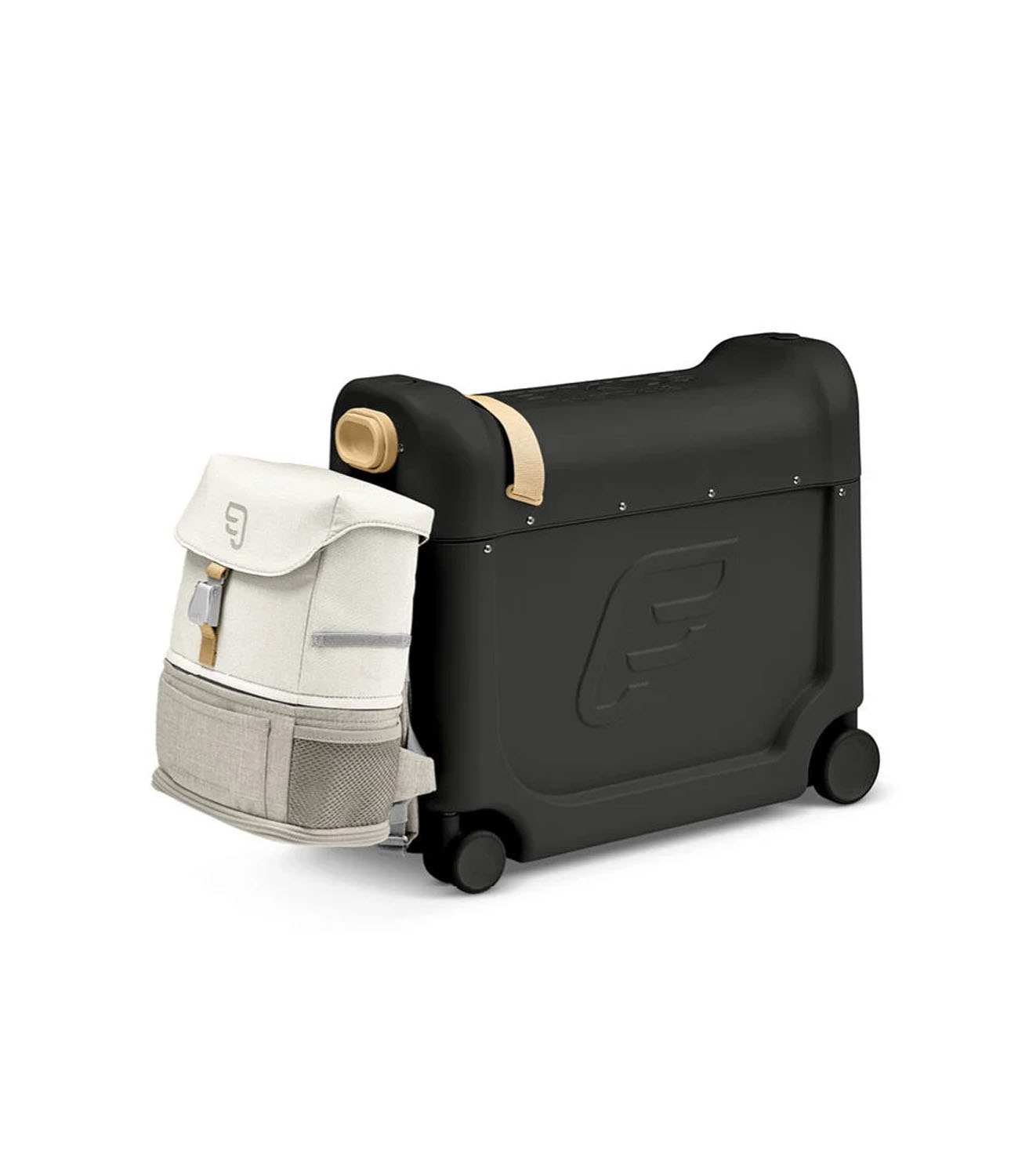 JetKids™ by Stokke® BedBox™ + Crew BackPack™-Reiseset Black / White JetKids™ by Stokke® BedBox™ + Crew BackPack™-Reiseset Black / White