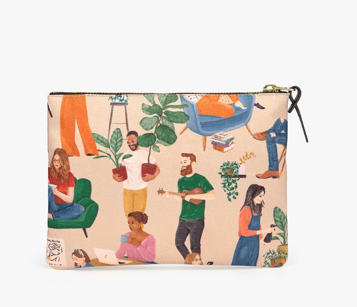 Wouf Accessories Large Pouch Bag Recycled Collection Cozy Wouf Accessories Large Pouch Bag Recycled Collection Cozy