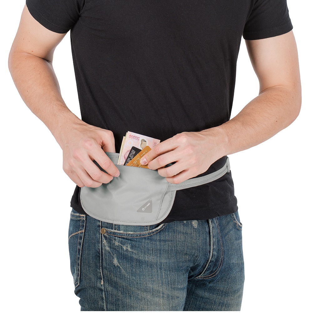 pacsafe Coversafe X100 RFID-blockierende Taillen-Geldtasche Black pacsafe Coversafe X100 RFID-blockierende Taillen-Geldtasche Black