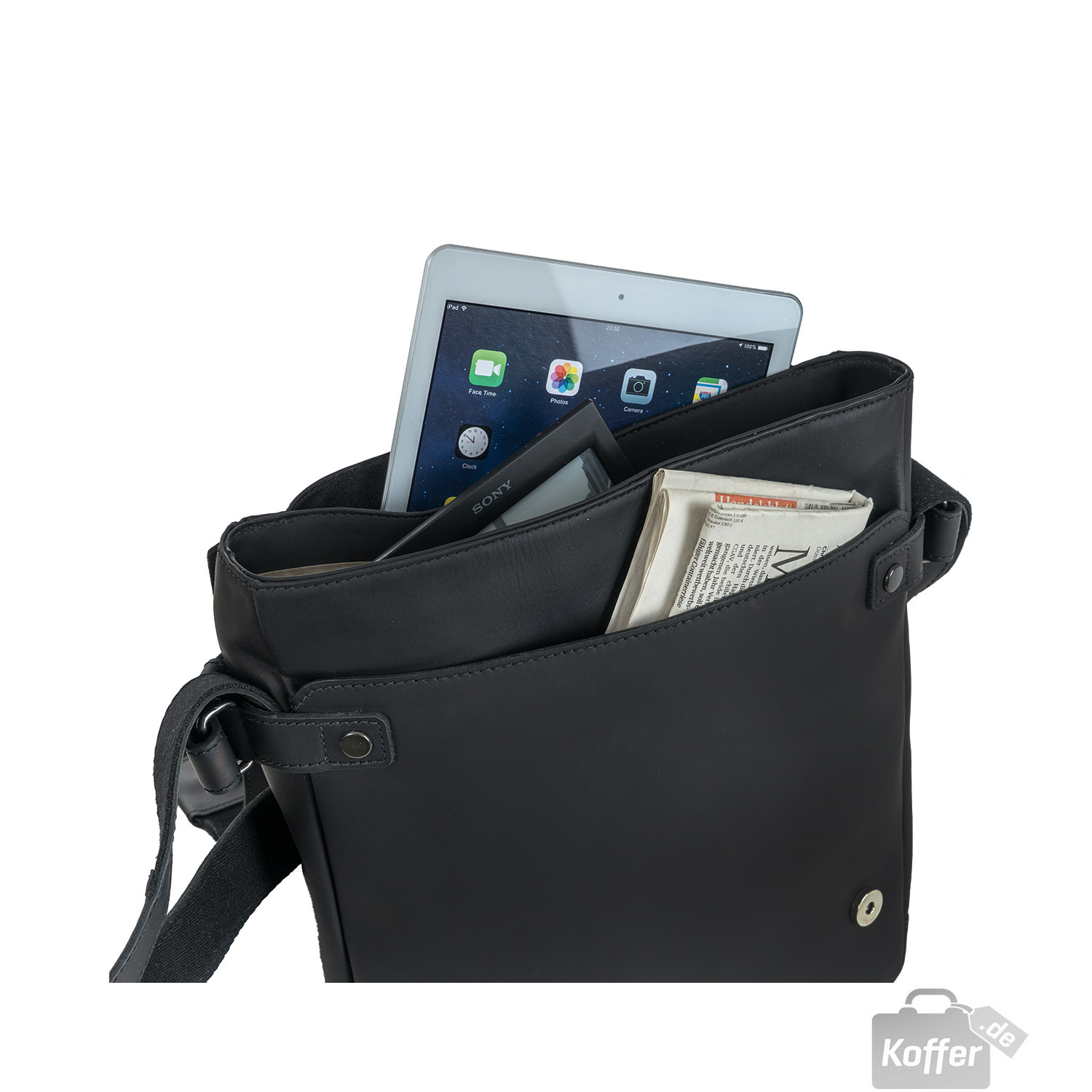 Harold's Maximum Limit Kuriertasche Hoch Schwarz Harold's Maximum Limit Kuriertasche Hoch Schwarz