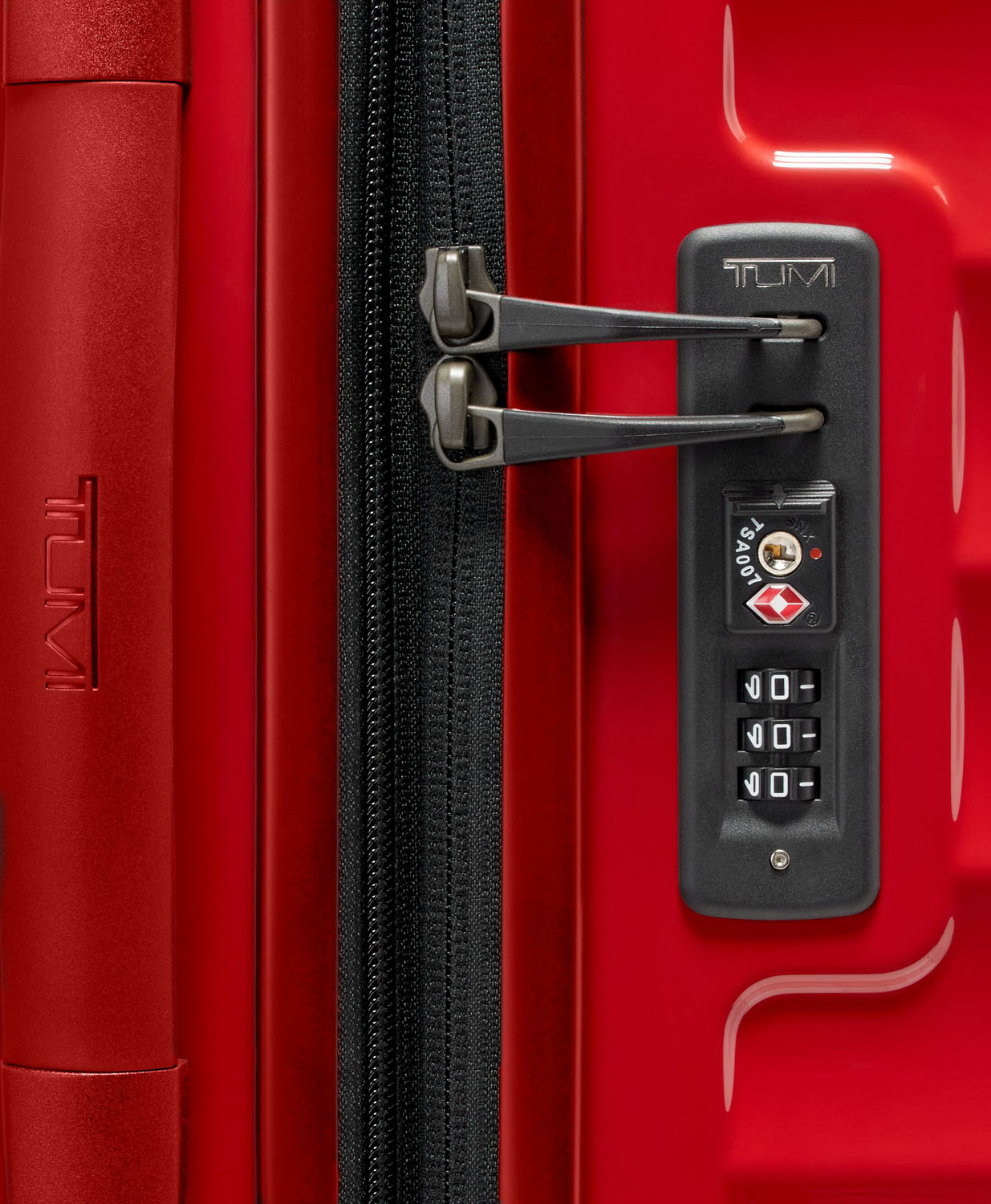 Tumi 19 Degree Erweiterbarer Aufgabekoffer für längere Reisen 77,5cm; glänzend Red