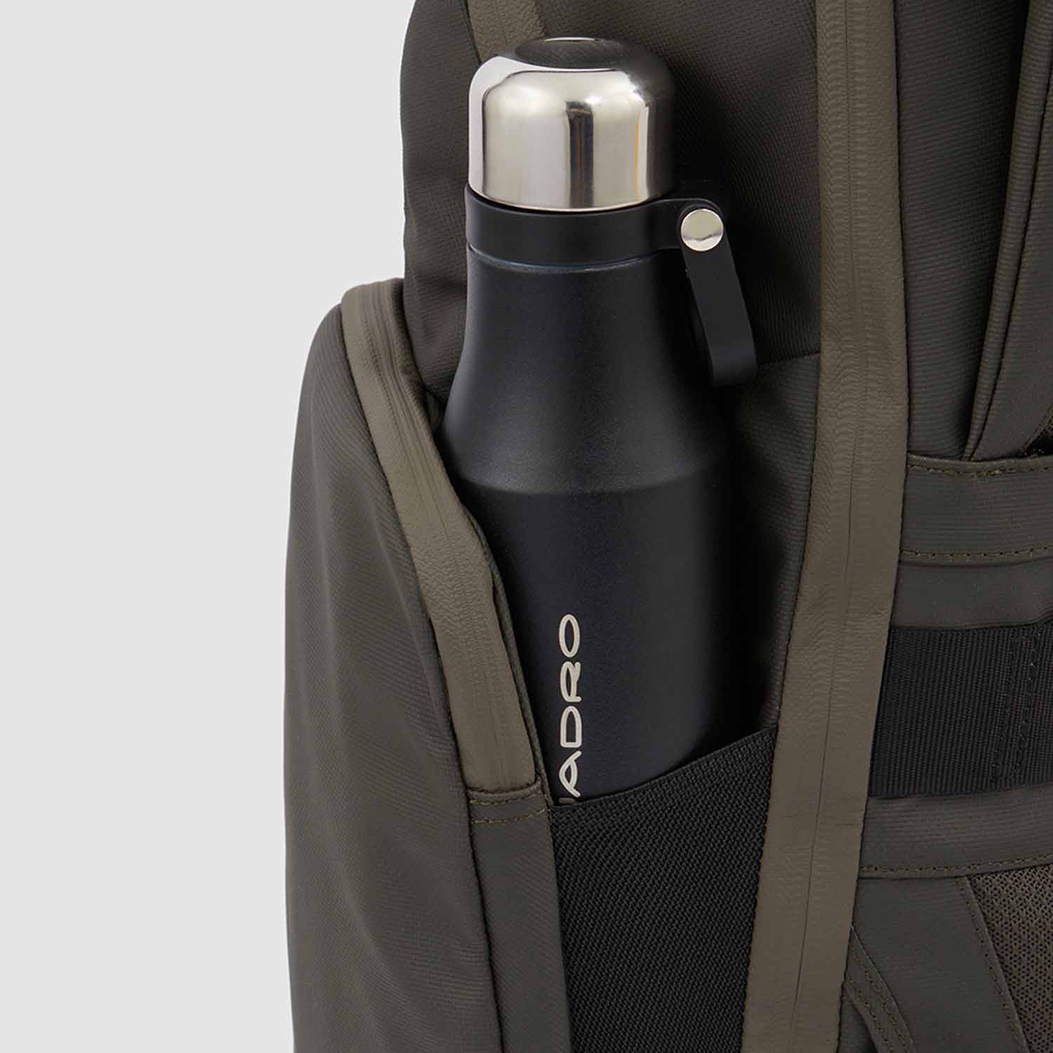 Piquadro Hìdor LED Laptop-Rucksack mit 15,6" Laptopfach und wasserdichter Tasche Blau Piquadro Hìdor LED Laptop-Rucksack mit 15,6" Laptopfach und wasserdichter Tasche Blau