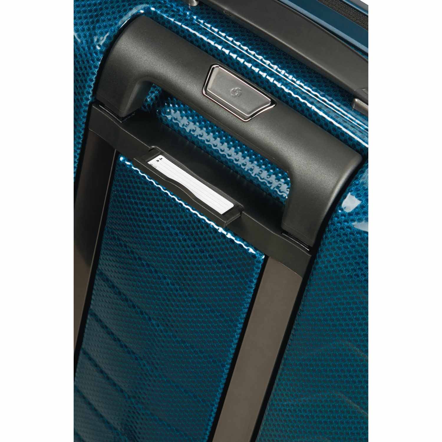 Samsonite Proxis Trolley mit 4 Rollen erweiterbar 55cm (20/23cm) + GRATIS HOTELGUTSCHEIN Petrol Blue