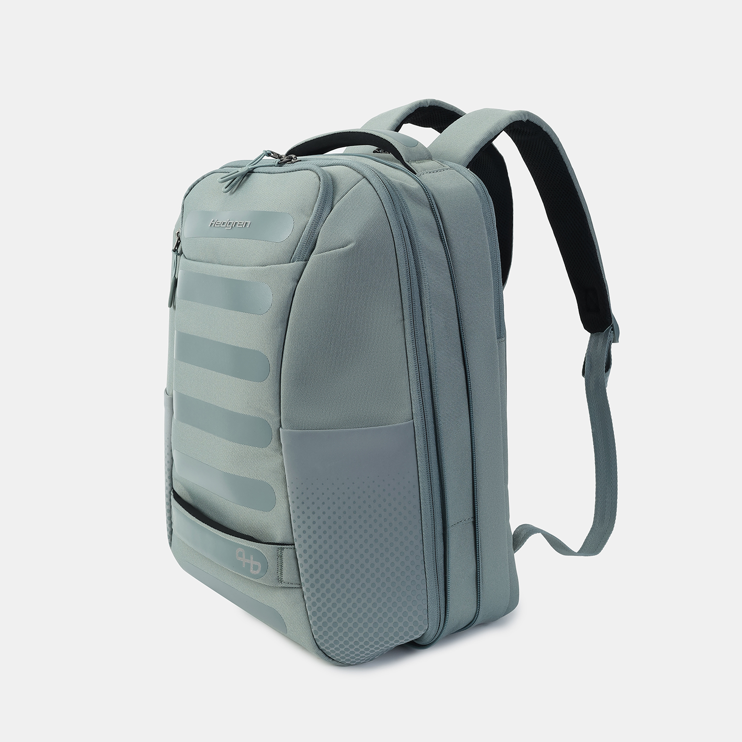 Hedgren Comby HANDLE L Backpak L 15,6" + RFID Grey-Green Hedgren Comby HANDLE L Backpak L 15,6" + RFID Grey-Green