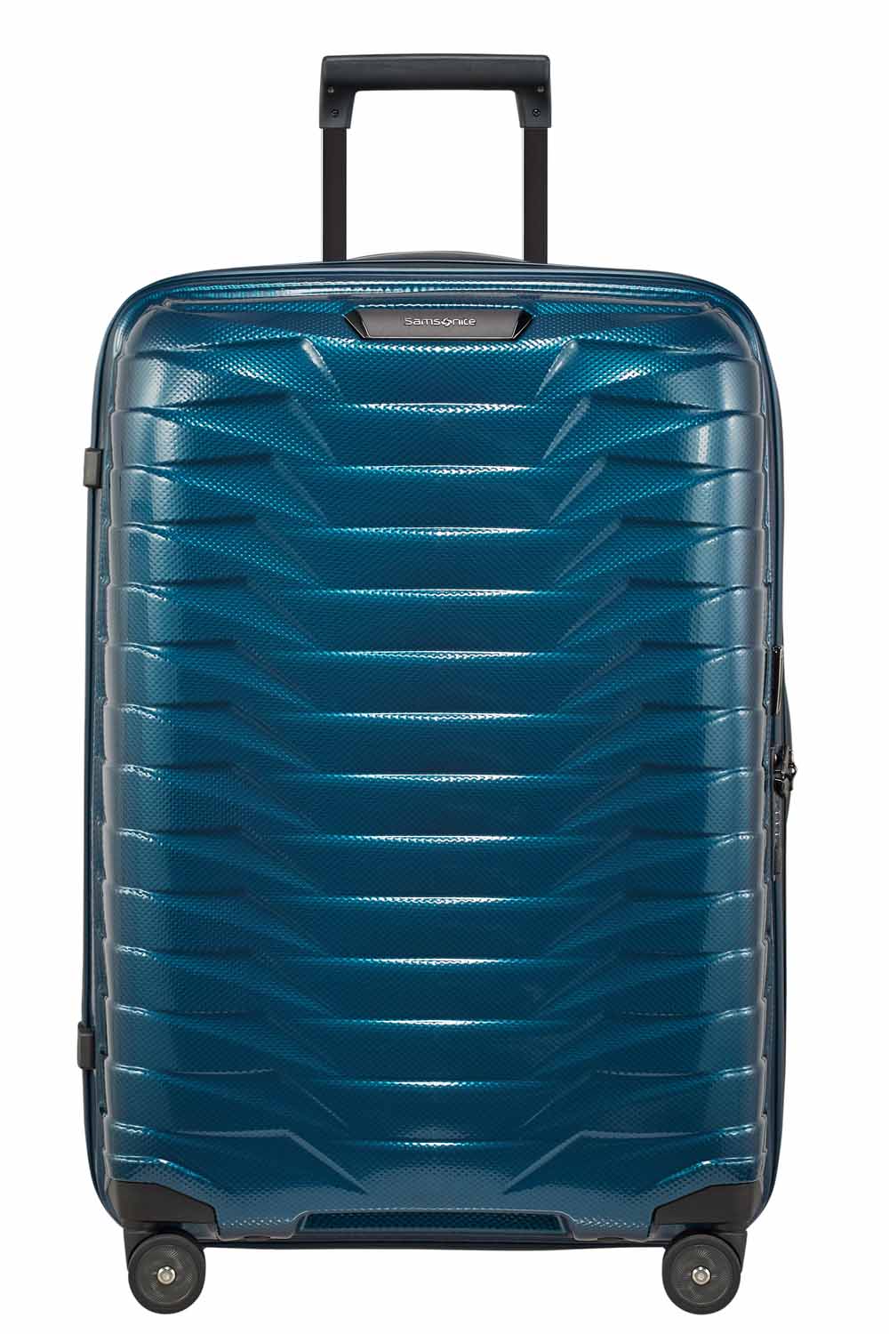 Samsonite Proxis Trolley mit 4 Rollen 69cm + GRATIS HOTELGUTSCHEIN Petrol Blue Samsonite Proxis Trolley mit 4 Rollen 69cm + GRATIS HOTELGUTSCHEIN Petrol Blue