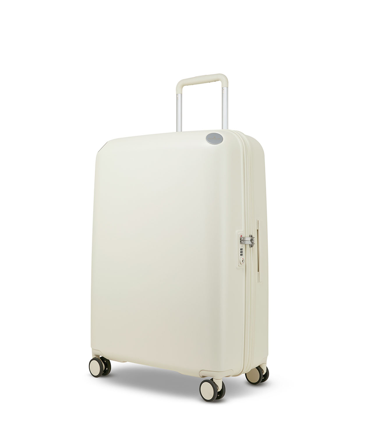 ECHOLAC Panda Koffer L 4-Rollen Ivory White