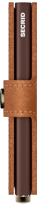 Secrid Miniwallet Premium Emboss MEl-Lines Cognac Secrid Miniwallet Premium Emboss MEl-Lines Cognac