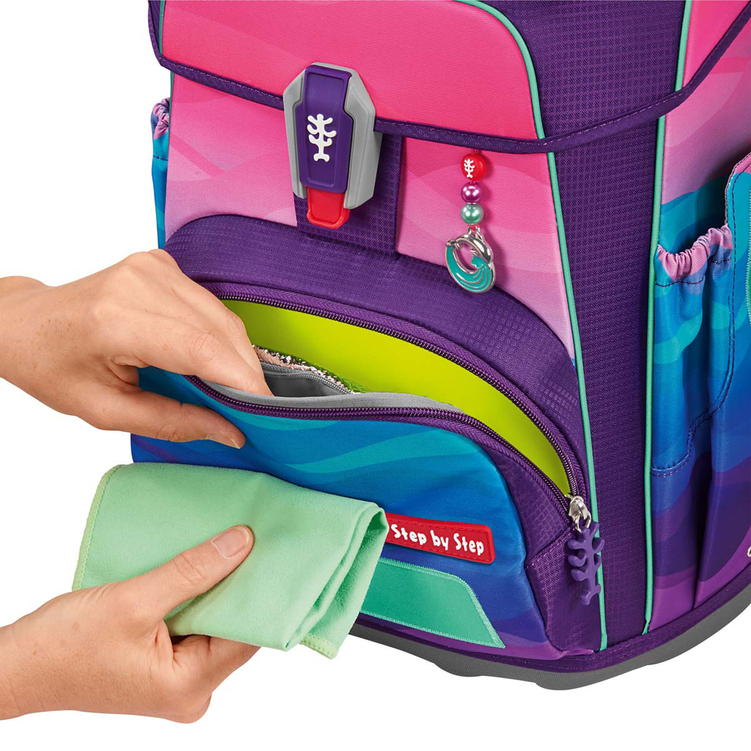 Step by Step CLOUD OCEAN Schulranzen-Set, 5-teilig Dolphin Lana Step by Step CLOUD OCEAN Schulranzen-Set, 5-teilig Dolphin Lana