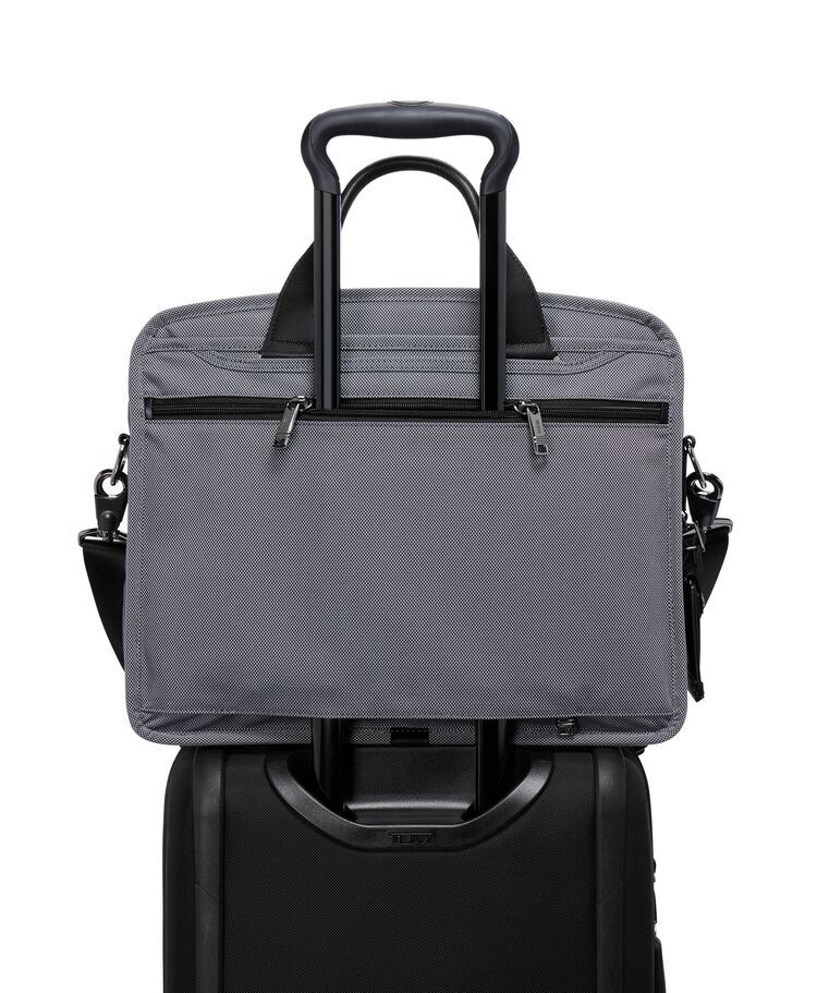 Tumi Alpha X Organizer Brief + GRATIS HOTELGUTSCHEIN Meteor Grey