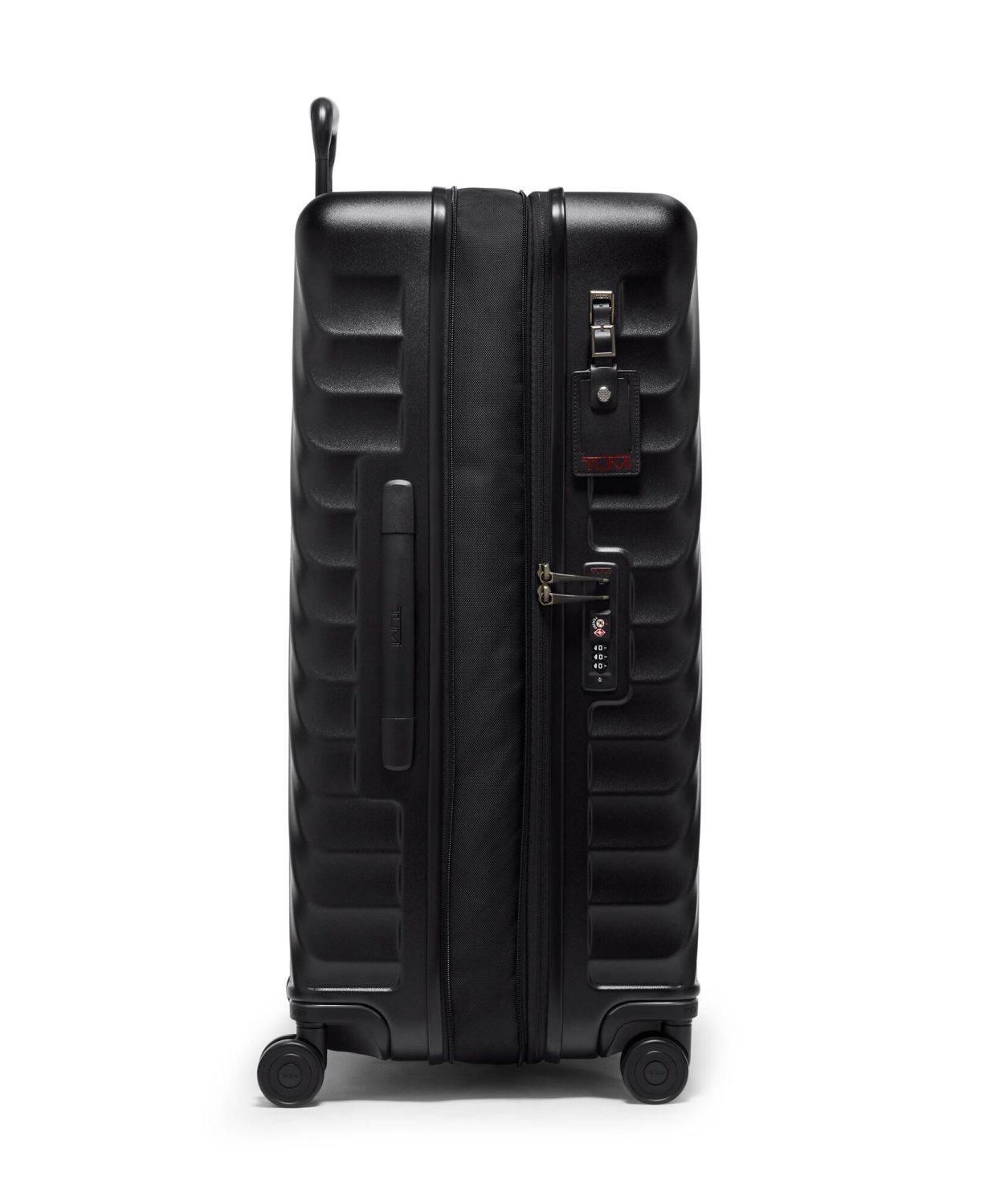 Tumi 19 Degree Erweiterbarer Aufgabekoffer für längere Reisen 77,5cm; matte + GRATIS HOTELGUTSCHEIN Black Texture