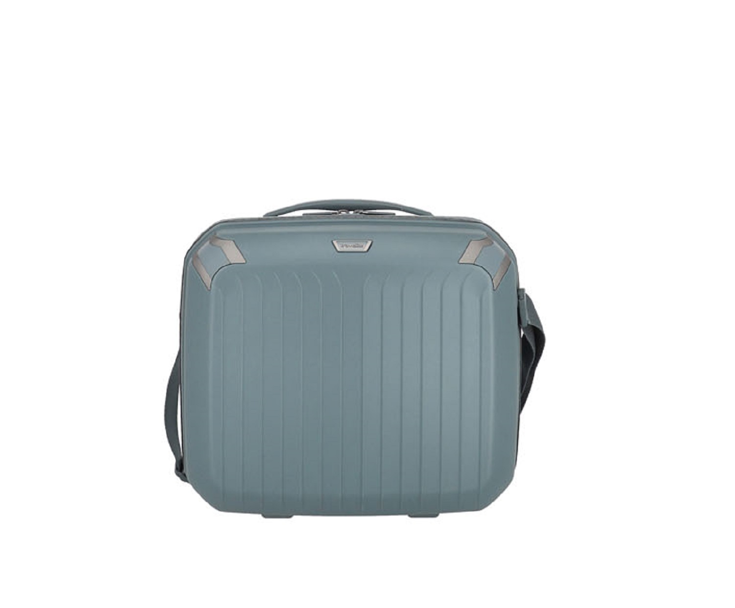 Travelite Elvaa Beautycase mit Tabletfach 10,5" Blaugrau