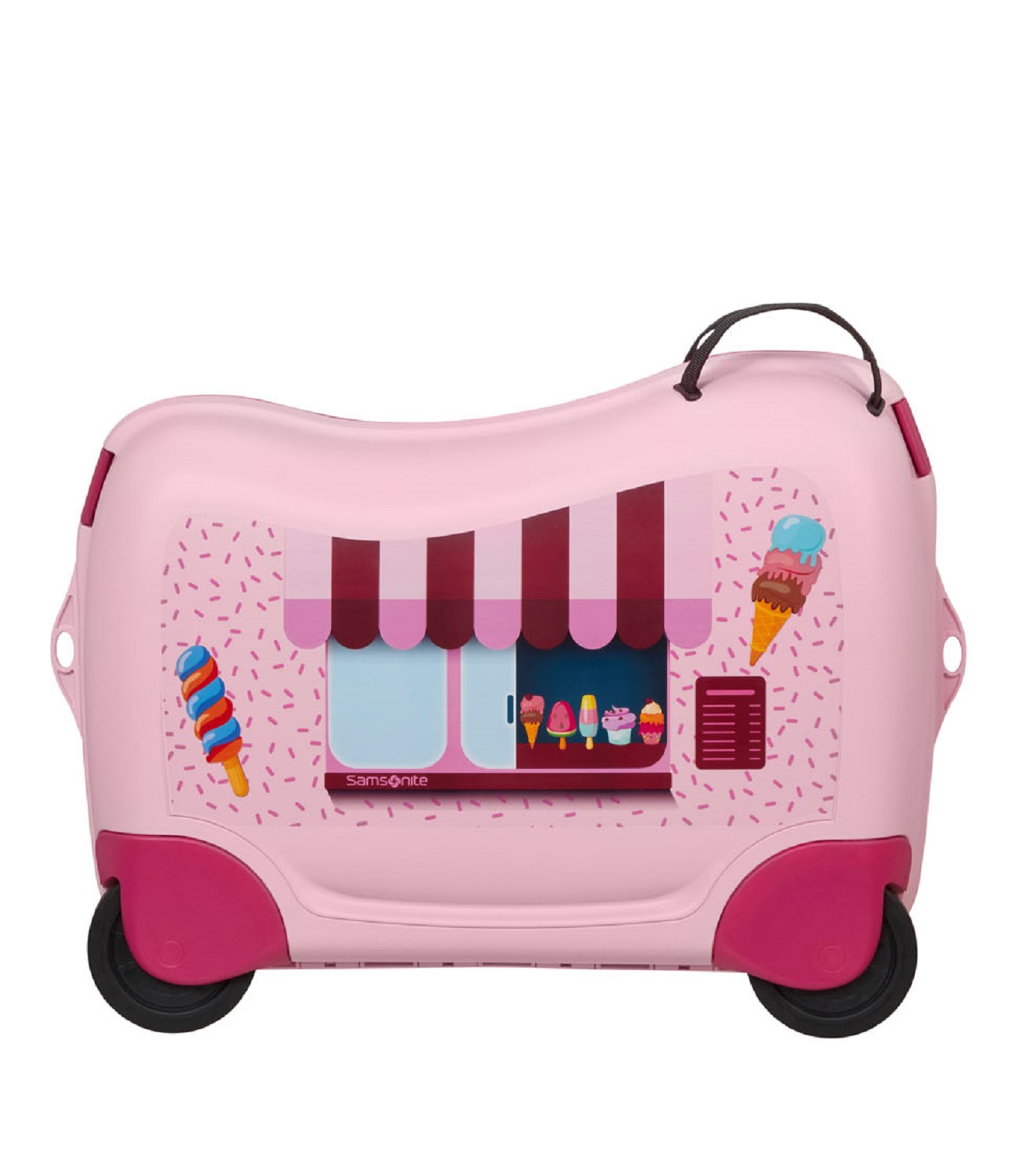 Samsonite Dream2go Ride-On Suitcase mit 4 Rollen Ice Cream Van