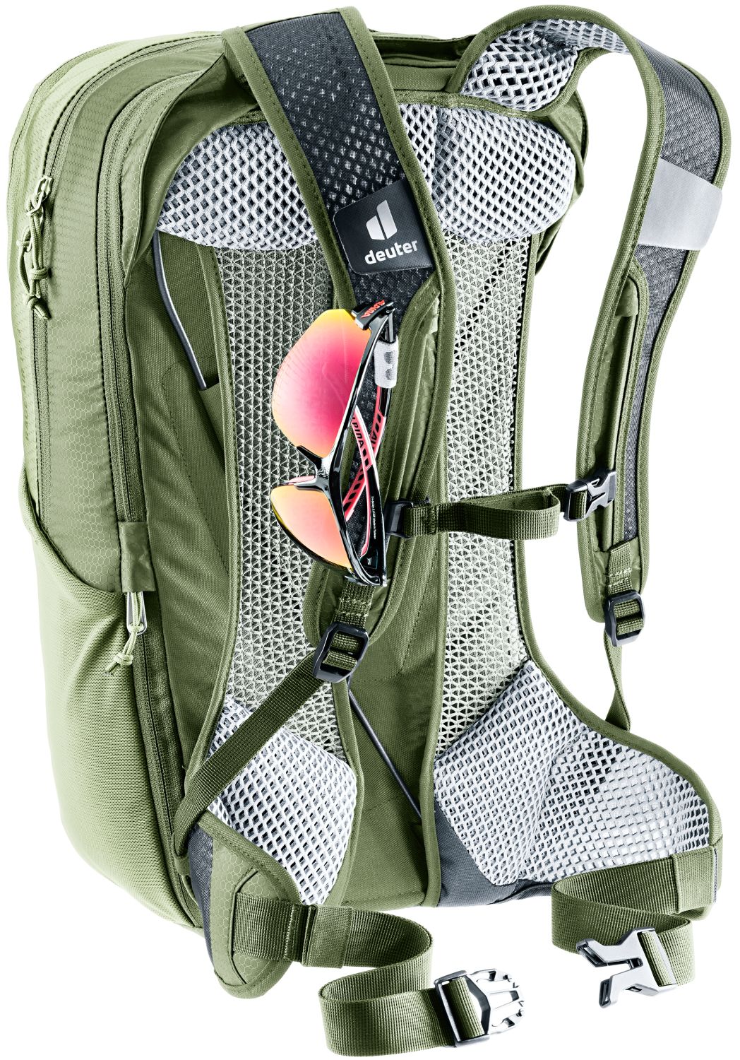 Deuter Race Air 14+3 Fahrradrucksack mineral-grove
