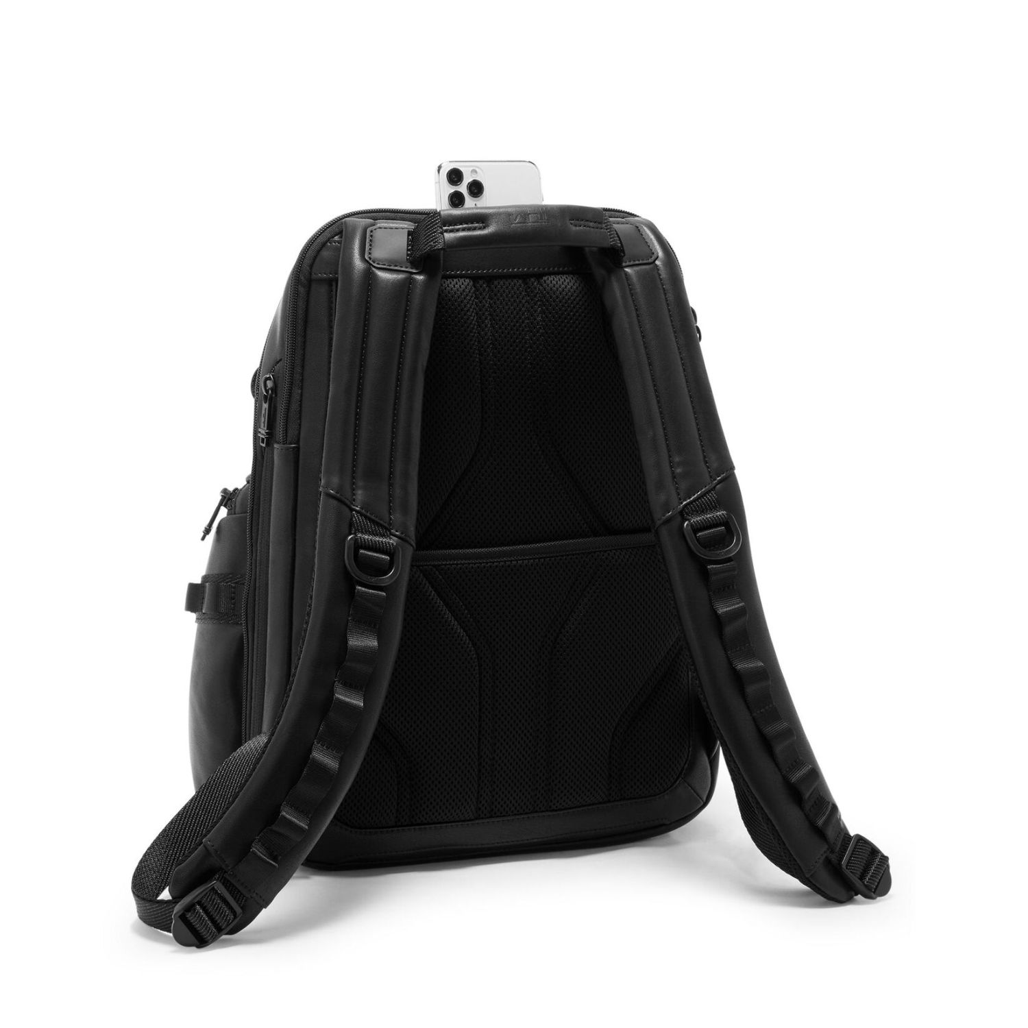 Tumi Alpha Bravo Navigation Rucksack aus Leder + GRATIS HOTELGUTSCHEIN Schwarz Tumi Alpha Bravo Navigation Rucksack aus Leder + GRATIS HOTELGUTSCHEIN Schwarz