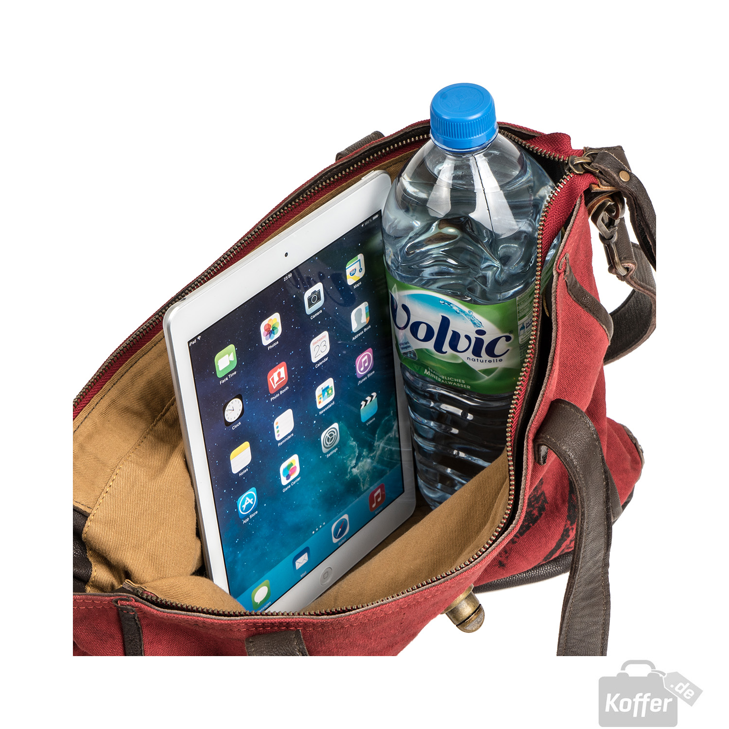 Wunschstück Tote Bahiba dark brown / red Wunschstück Tote Bahiba dark brown / red