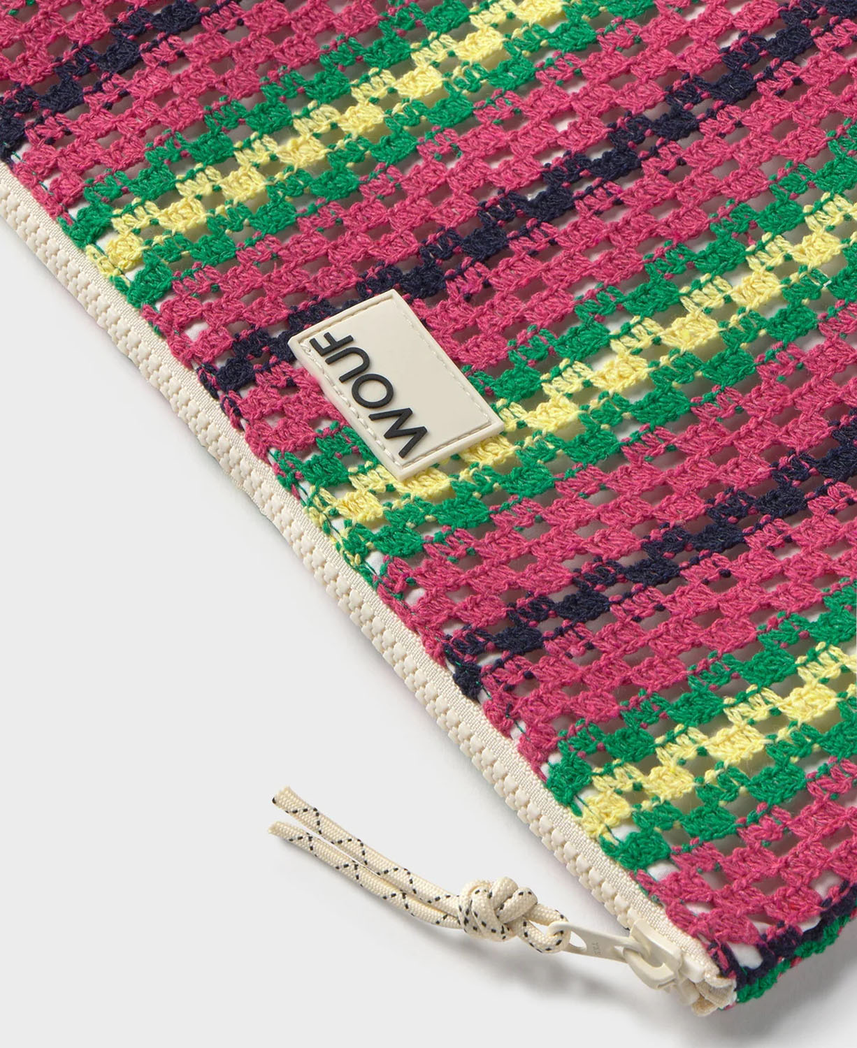 Wouf Crochet-Kollektion Pouch Tramontane