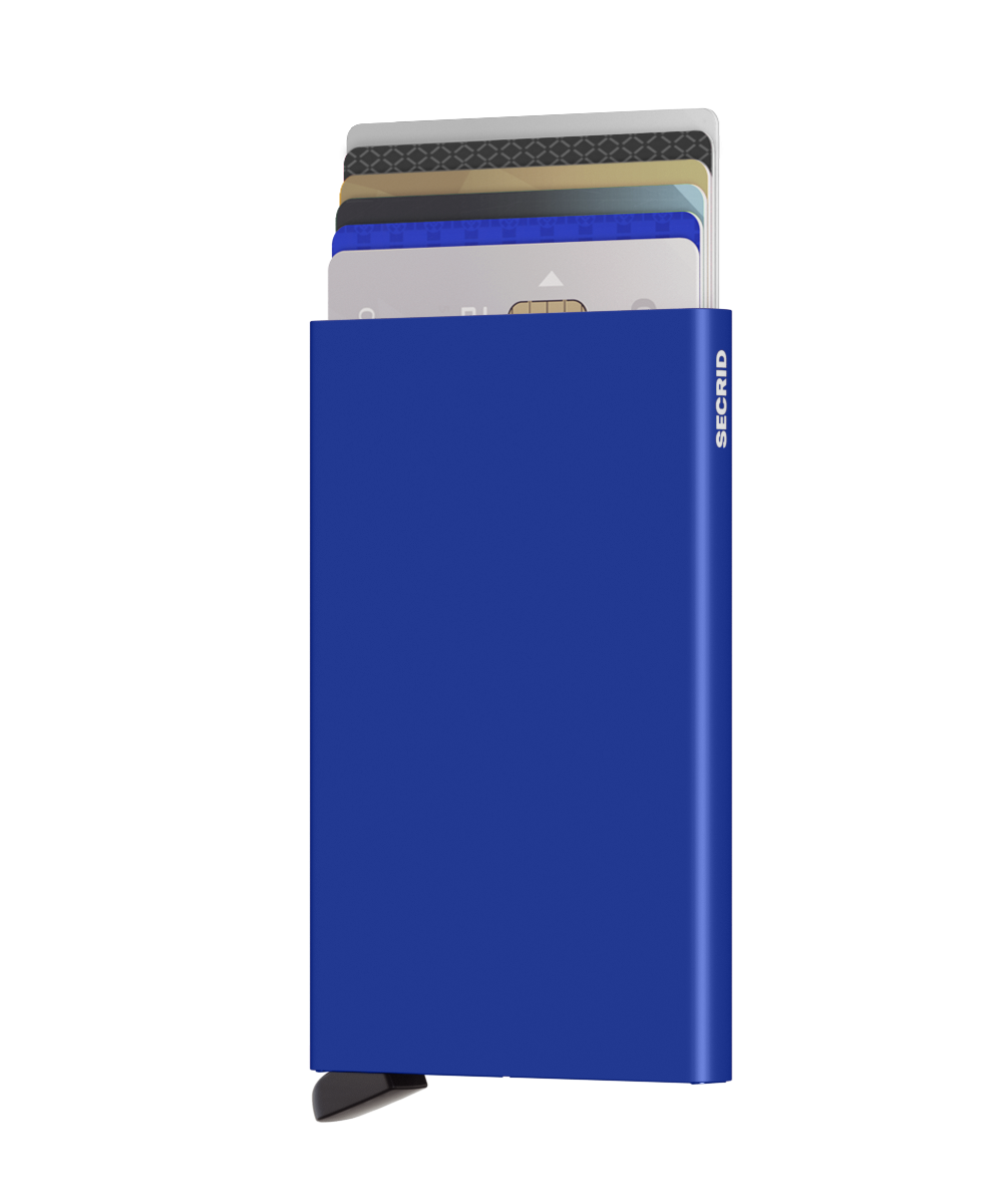Secrid Cardprotector aus Aluminium C-Blue Secrid Cardprotector aus Aluminium C-Blue