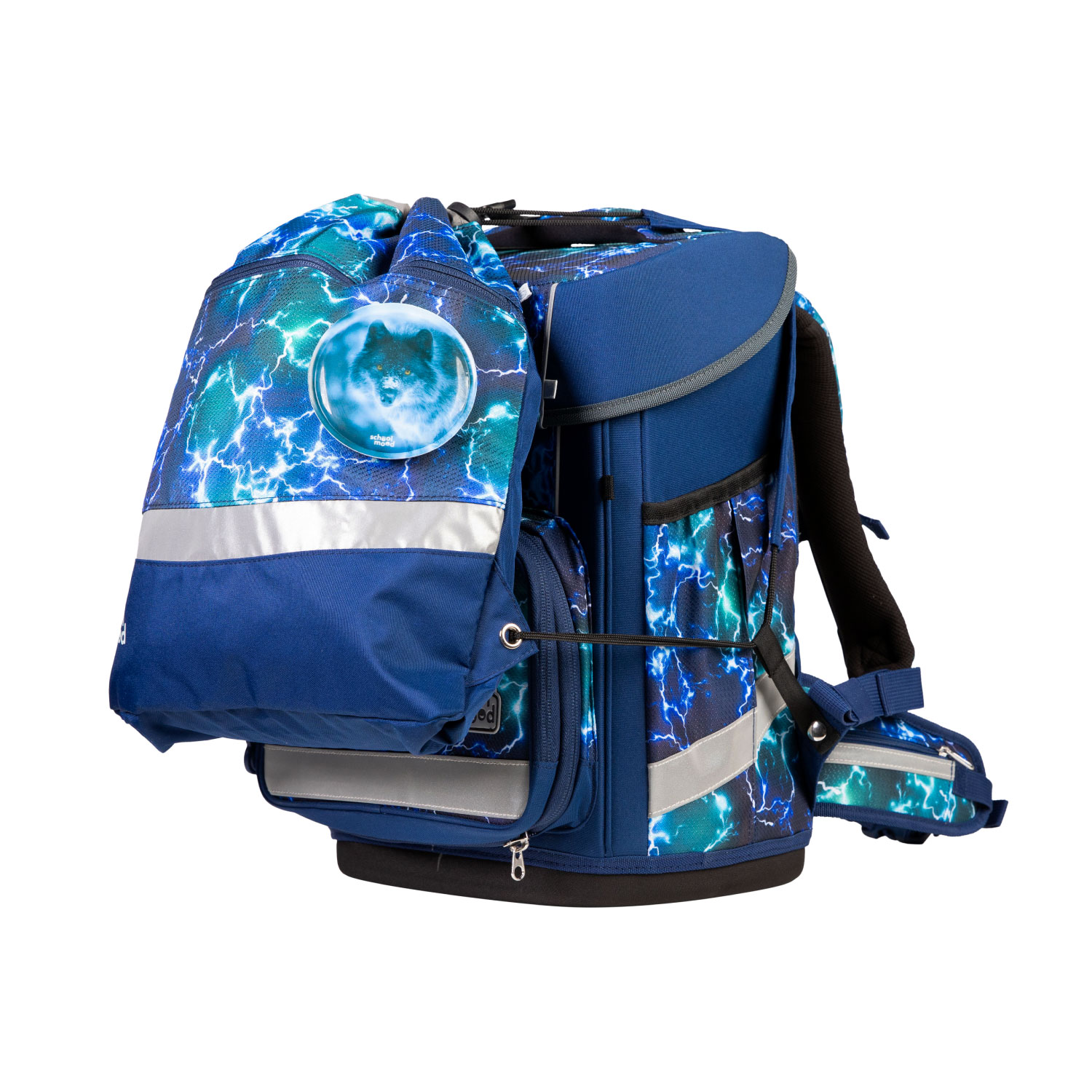 School-Mood Champion Pro 7-tlg. Schulranzenset Felix (Wolf) School-Mood Champion Pro 7-tlg. Schulranzenset Felix (Wolf)