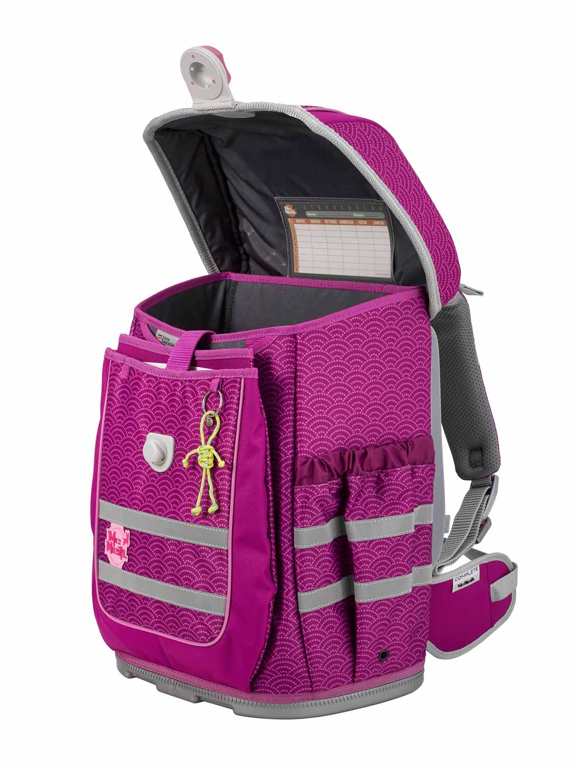 McNeill McOcean Schulranzen-Set, 5tlg. Kollektion 2023/24 PUNTOPINK