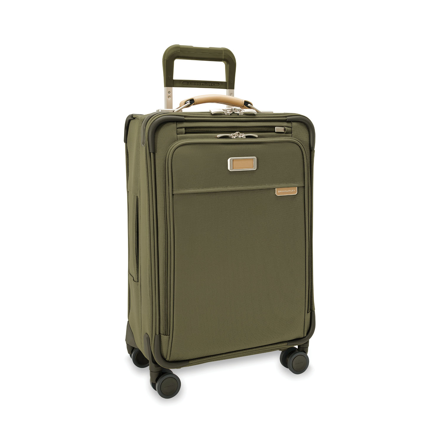 Briggs & Riley Baseline Essential 22" Carry-On Expandable Spinner Olive Briggs & Riley Baseline Essential 22" Carry-On Expandable Spinner Olive