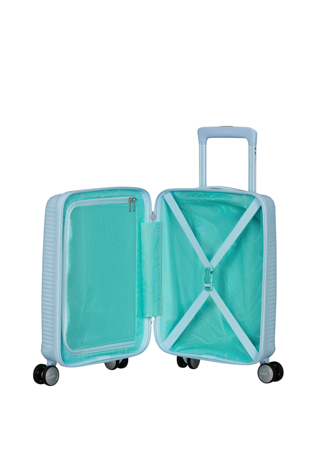 American Tourister Soundbox Mini 47cm, Handgepäck Pastel Blue