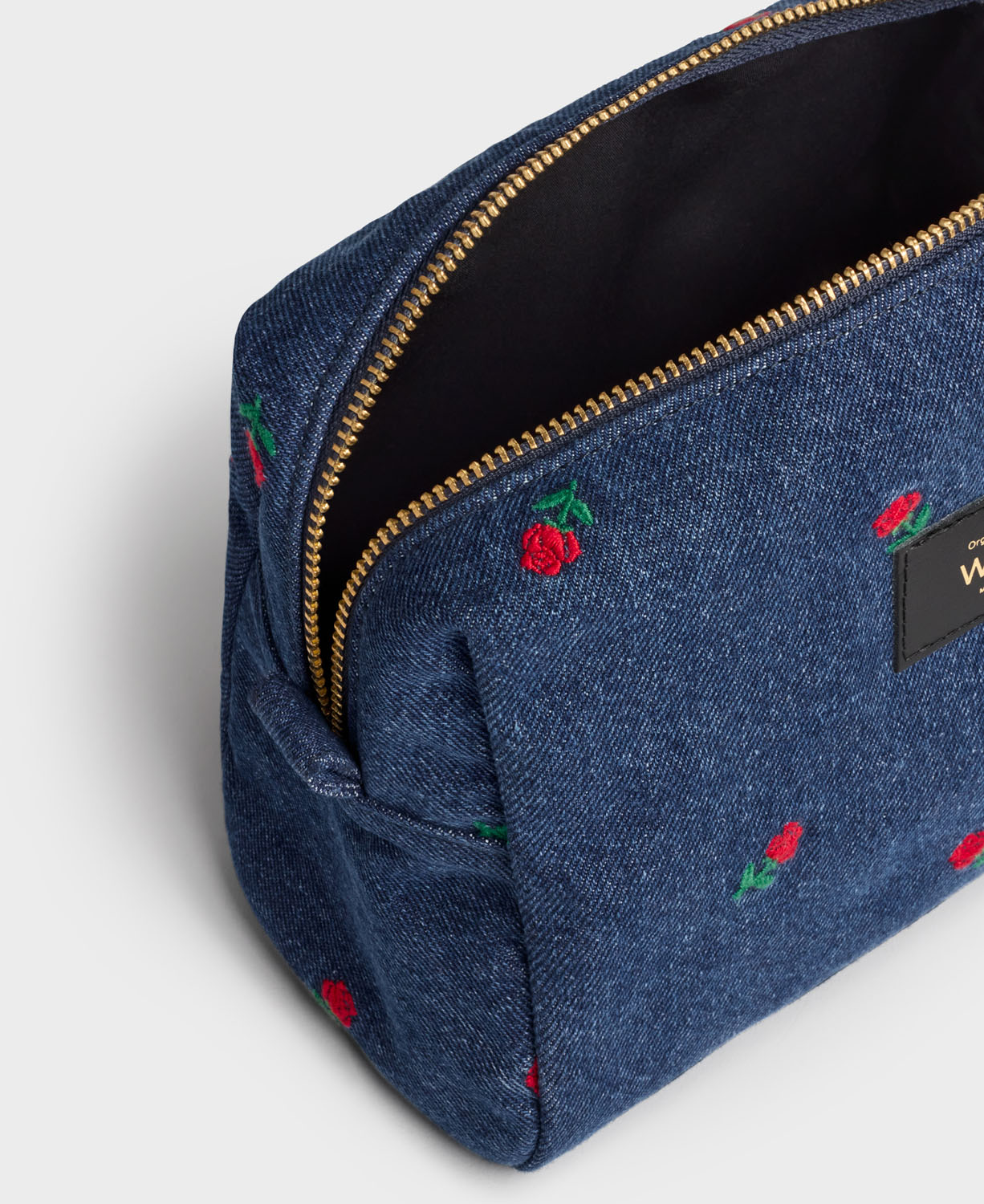 Wouf Denim Collection Large Toiletry Bag Amy