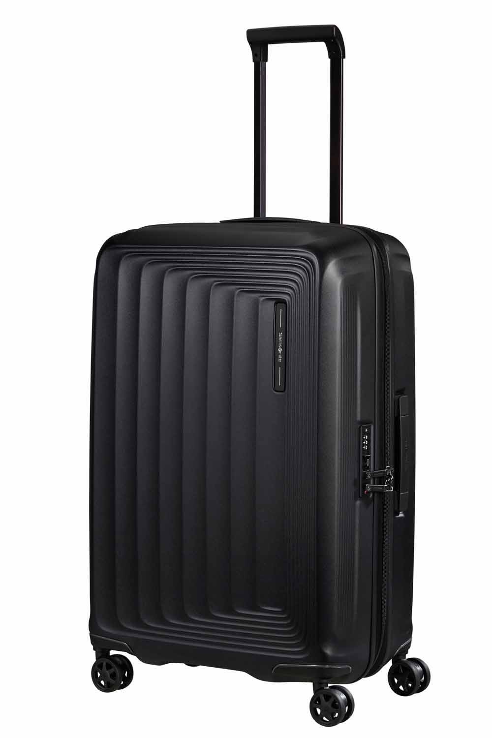 Samsonite Nuon Trolley mit 4 Rollen erweiterbar 69cm + GRATIS HOTELGUTSCHEIN Matt Graphite