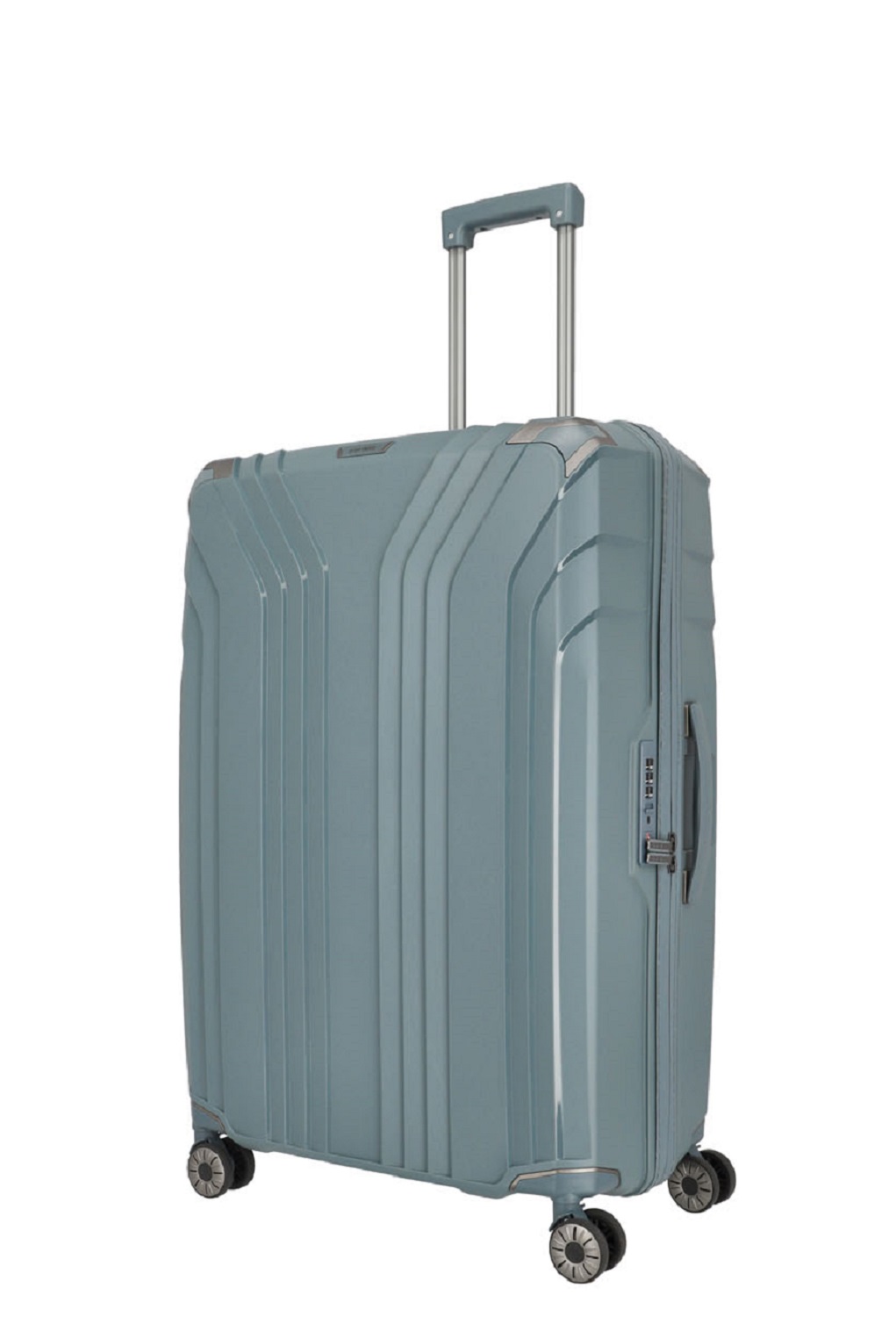 Travelite Elvaa Trolley L, 4-Rollen Blaugrau