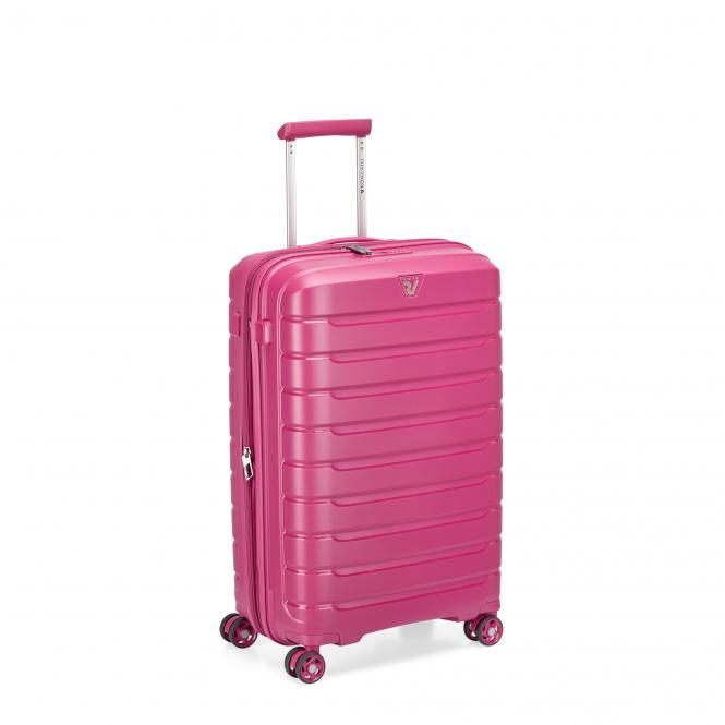 Roncato B-Flying Medium Spinner, erweiterbar 68cm Magenta