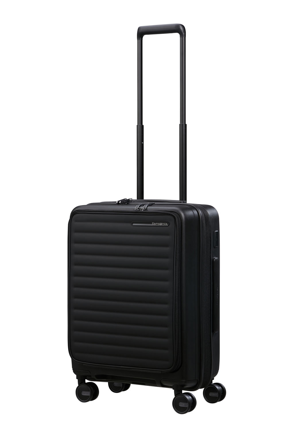 Samsonite Restackd EASY ACCESS Trolley mit 4 Rollen erweiterbar 55cm + GRATIS HOTELGUTSCHEIN Schwarz Samsonite Restackd EASY ACCESS Trolley mit 4 Rollen erweiterbar 55cm + GRATIS HOTELGUTSCHEIN Schwarz