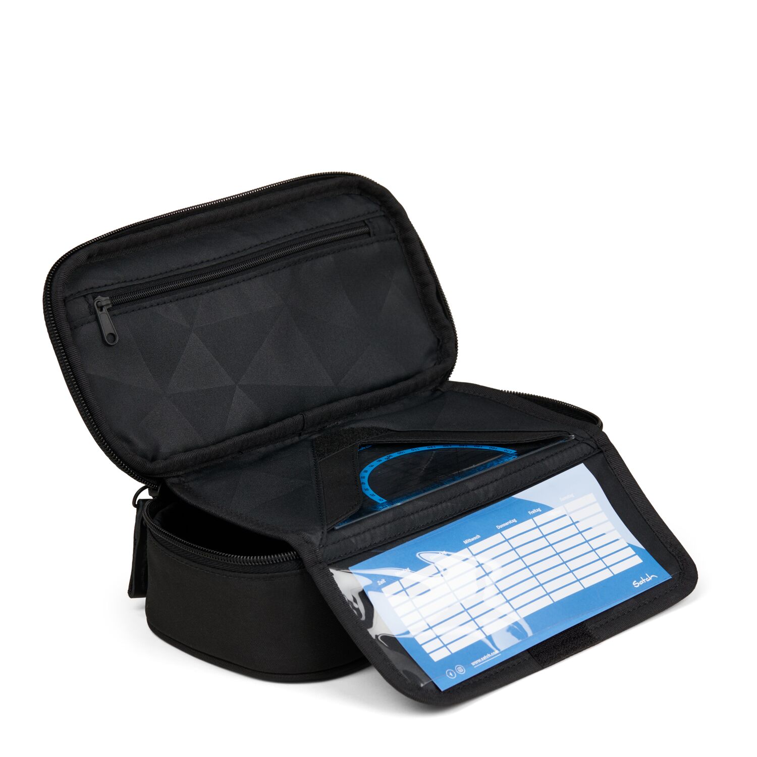 satch Schulzubehör Skandi Edition Schlamperbox Nordic Black