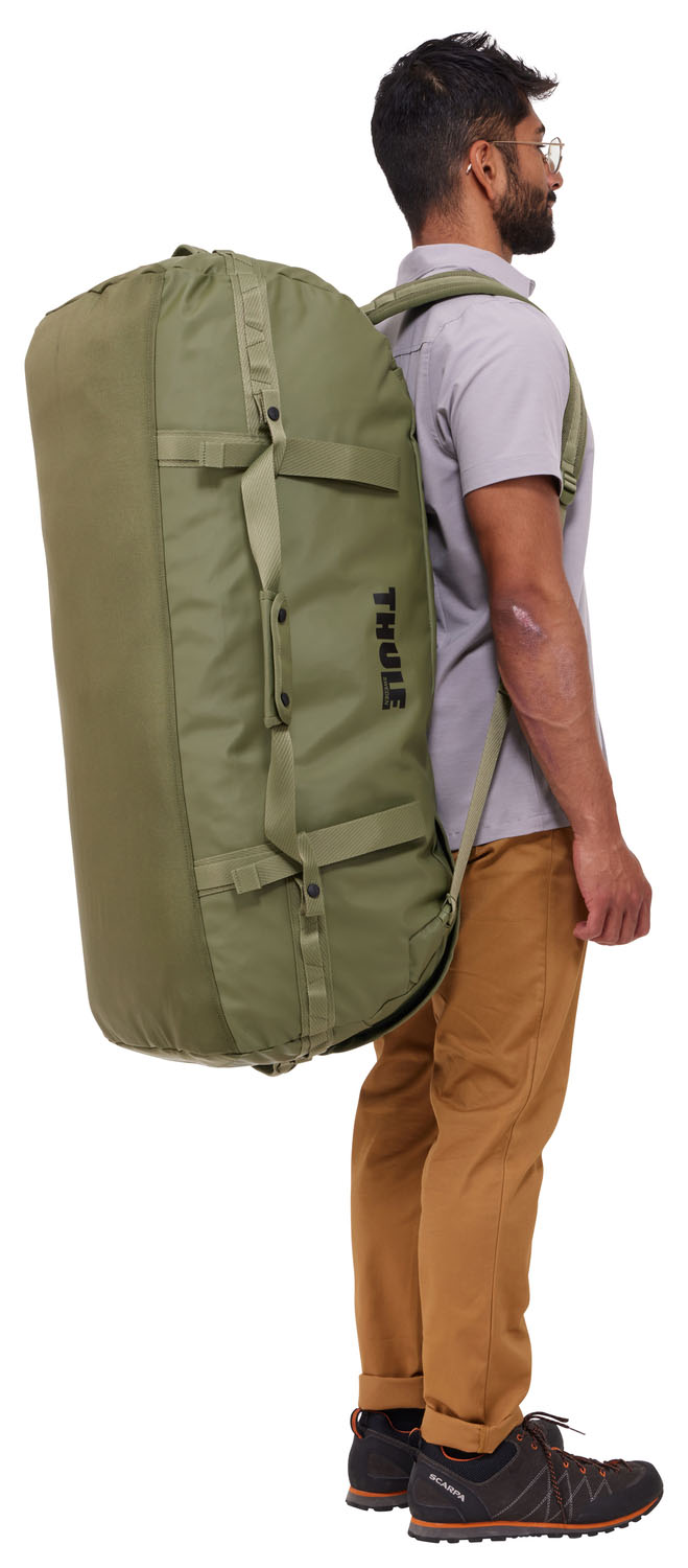 THULE Chasm Reisetasche/Rucksack 130L Olivine THULE Chasm Reisetasche/Rucksack 130L Olivine