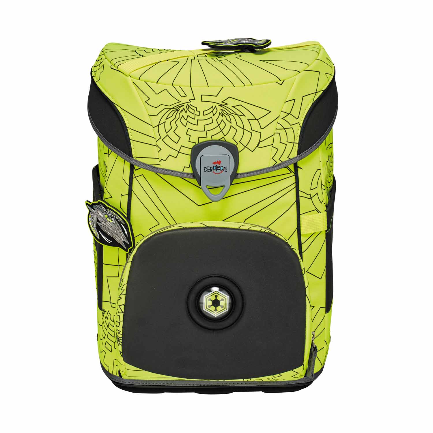 DerDieDas ErgoFlex EASY "Superflash" Schulrucksack-Set 5-teilig mit Sportbeutel Neon Fighter DerDieDas ErgoFlex EASY "Superflash" Schulrucksack-Set 5-teilig mit Sportbeutel Neon Fighter