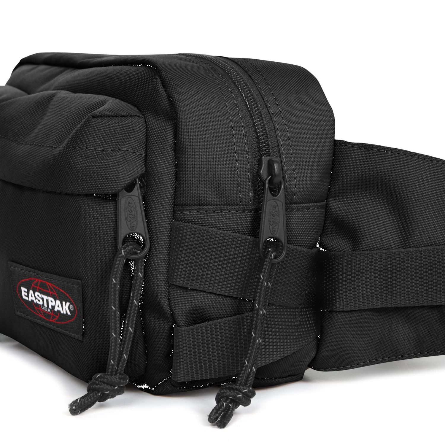 Eastpak Bumbag Double Bauchtasche / Querträgertasche Black Eastpak Bumbag Double Bauchtasche / Querträgertasche Black