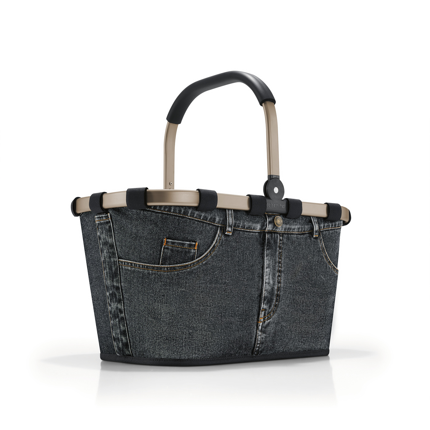 Reisenthel Shopping carrybag frame jeans dark grey Reisenthel Shopping carrybag frame jeans dark grey