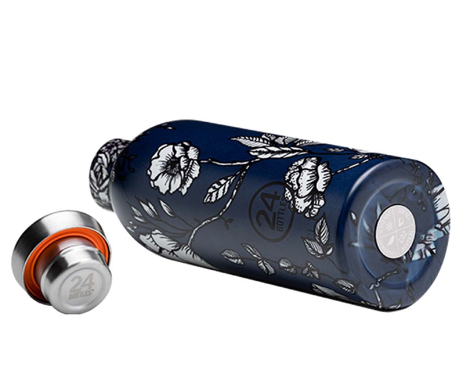 24Bottles® Clima Bottle Floral 330ml Silent Purity 24Bottles® Clima Bottle Floral 330ml Silent Purity