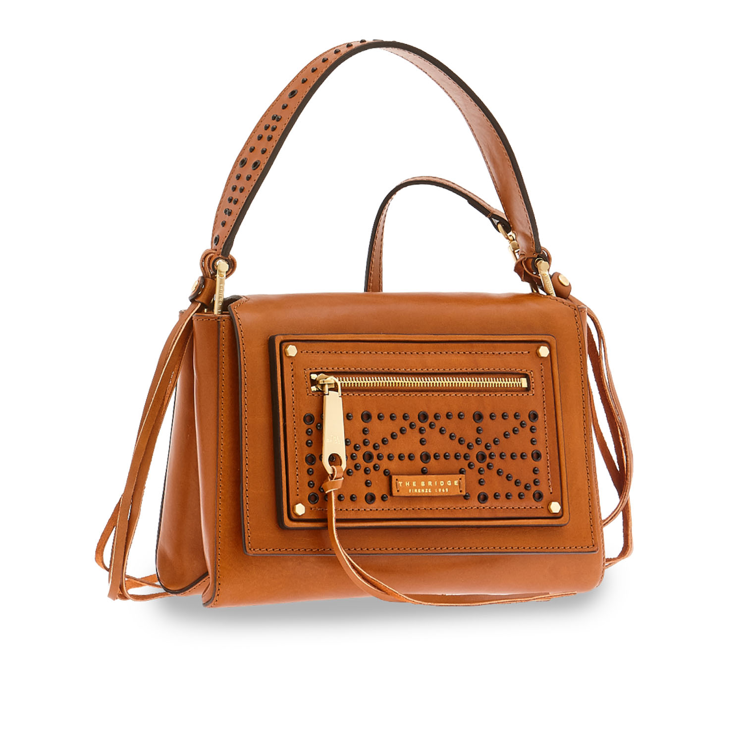 The Bridge Consuma Damentasche Cognac/Gold The Bridge Consuma Damentasche Cognac/Gold
