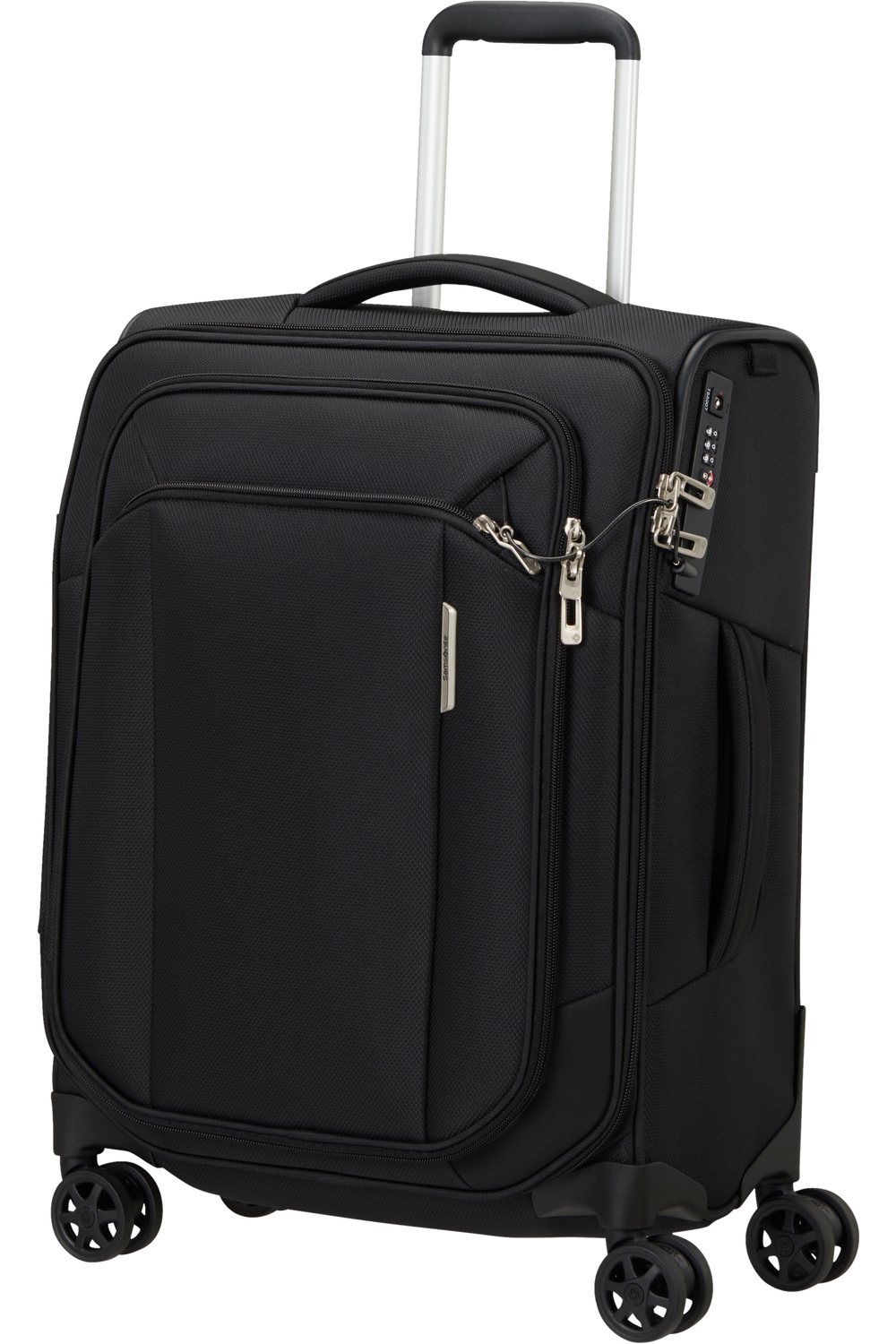 Samsonite Respark Trolley mit 4 Rollen 55cm Strict + GRATIS HOTELGUTSCHEIN Ozone Black