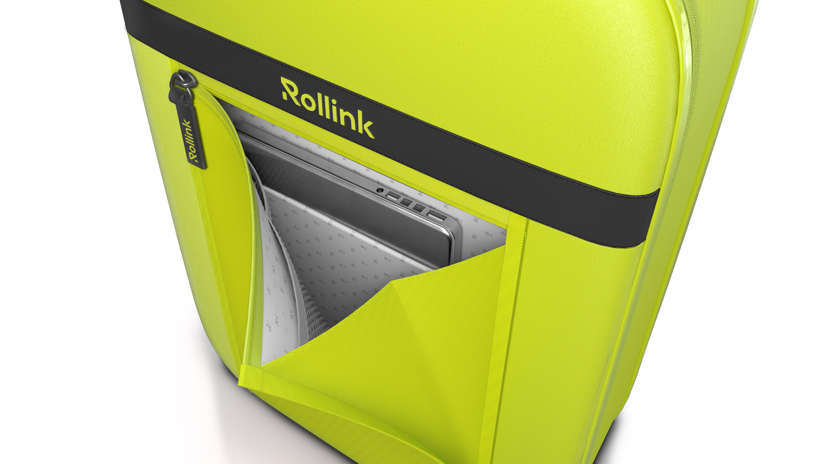 Rollink Flex Aura 21" Handgepäck Trolley Limeade Rollink Flex Aura 21" Handgepäck Trolley Limeade