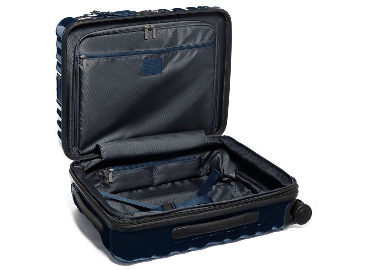 Tumi 19 Degree Continental erweiterbar Handgepäck 55cm, glänzend + GRATIS HOTELGUTSCHEIN Navy