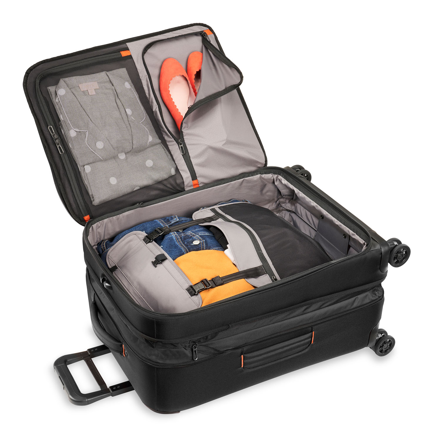 Briggs & Riley ZDX Medium Expandable Spinner 26" Black