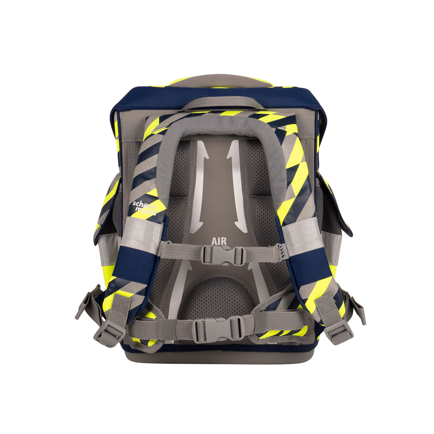 School-Mood Timeless Air+ Yannick, 7-teilige Schulranzenset Neon Yellow School-Mood Timeless Air+ Yannick, 7-teilige Schulranzenset Neon Yellow