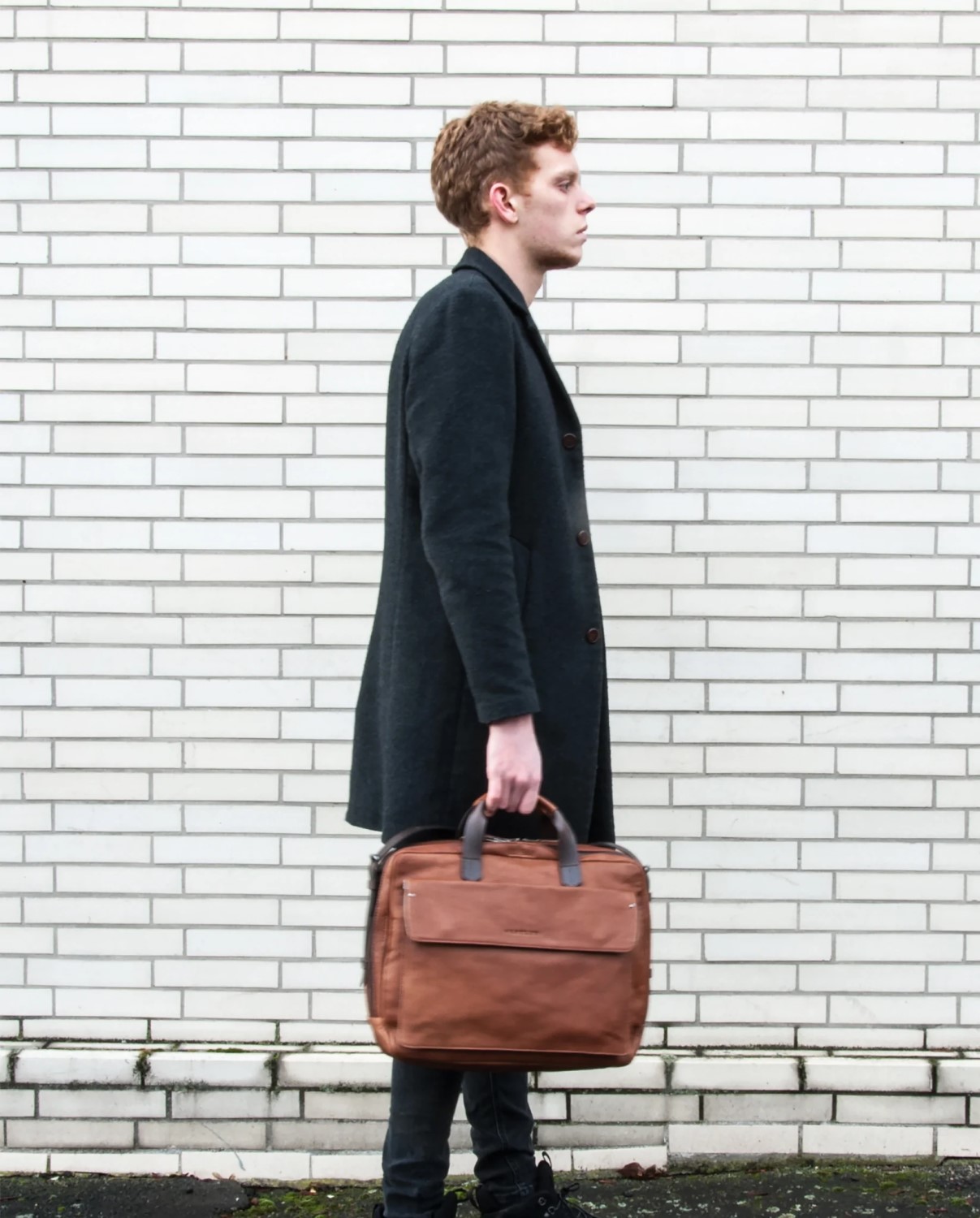 Harold's Ivy Lane Notebook Businessbag Large cognac Harold's Ivy Lane Notebook Businessbag Large cognac