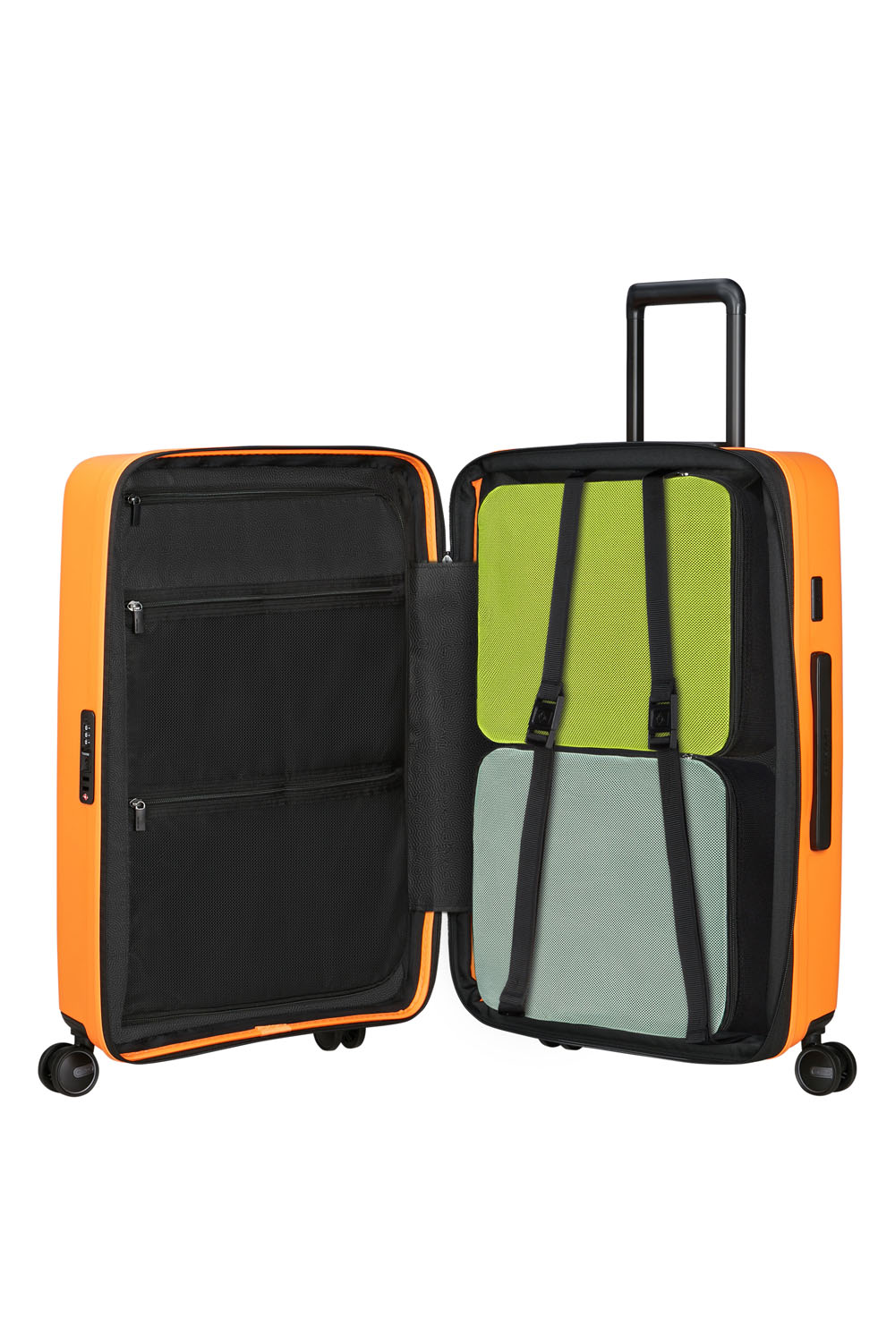 Samsonite Restackd Trolley mit 4 Rollen erweiterbar 68cm + GRATIS HOTELGUTSCHEIN Papaya Samsonite Restackd Trolley mit 4 Rollen erweiterbar 68cm + GRATIS HOTELGUTSCHEIN Papaya