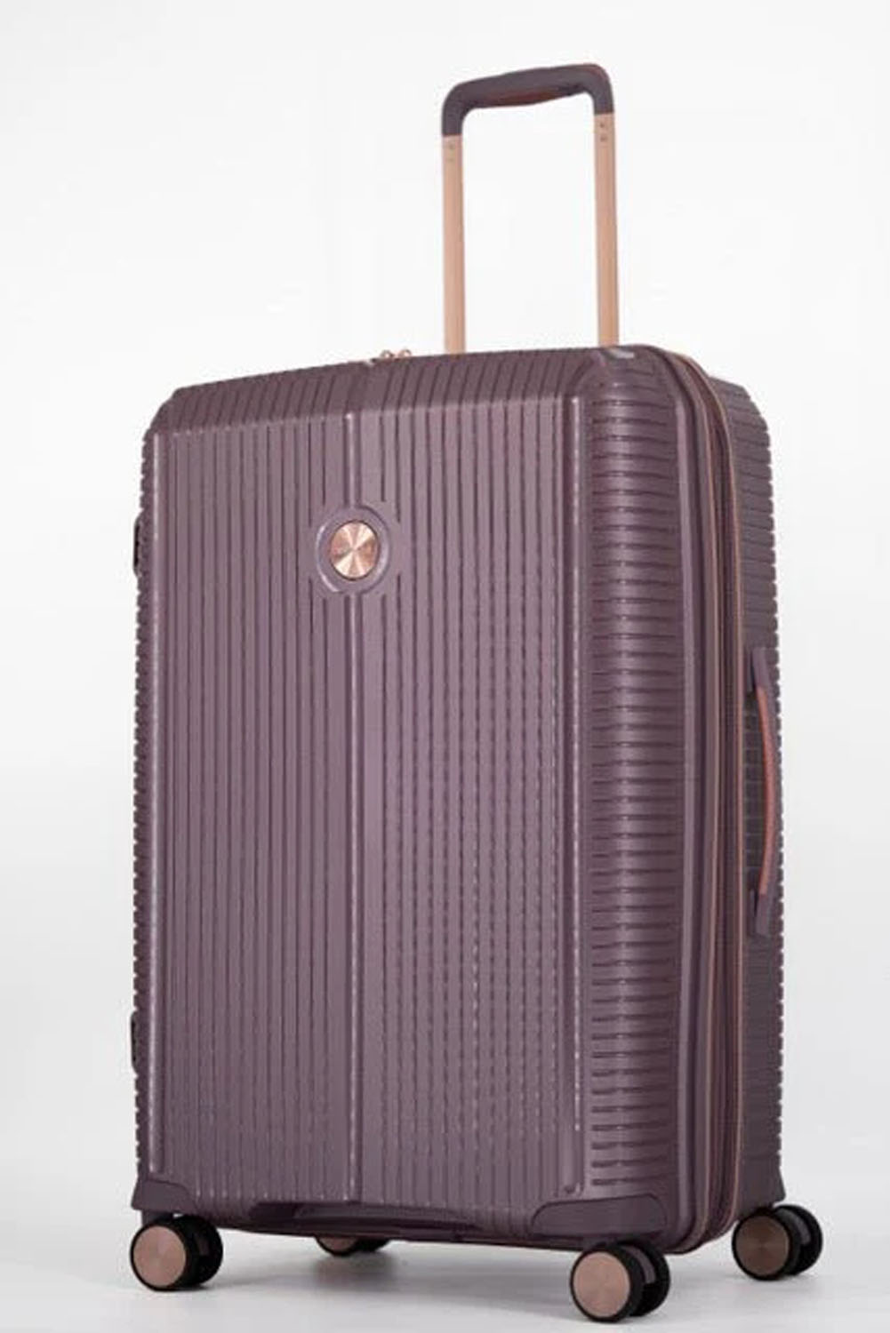 Verage Rome Trolley Medium Check-in dusty pink metal Verage Rome Trolley Medium Check-in dusty pink metal