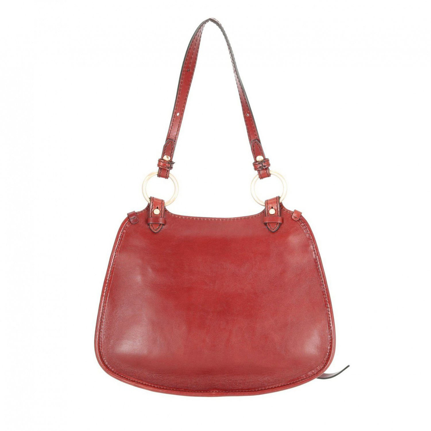 The Bridge Vallombrosa Damentasche Kirschrot/Gold